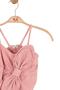 Girl Child 8-14 Years Old Bow Detail Rope Strap C Cropped Dried Rose - 5