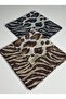 Eșarfă cu model leopard India, pachet de 2 -6294-02 - 2