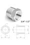 3/4" x 1/2" Reducer Bush, Used for Washing Machine | Dishwasher Hose Pipe Fitting Connector Adapter - 2