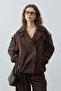 Trabilla Tensel Jacket Brown - 2