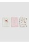 Seray New Season Printed Girls' Underwear 3-Piece Set