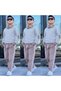 Bayramlik Mevsi̇mli̇k Gö Shirt Collar Weat-Pants Full Lycra Bottom Top Stylish Suit-Waiter Size - 6