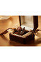 Bronze Jewelry Brown Star Stone Front Adjustable Round Cut Antique Vintage Women's Ring - 4