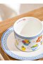 Mixed Printed 2-Person Porcelain Coffee Cup Set 115 ml (S6) - 3