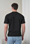 Men's Black Nothing Written High Printed Crew Neck T-Shirt - 8