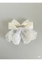 Tulle Detailed Red Tulip Bow Buckle New Season Trendy Clip Buckle Girl Child Baby Women Teenager Gift - 4