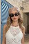 Mampe Black Women's Sunglasses Uv400