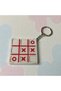 Set of 2 Moving Xox Game Keychain - Lover and Friend Combination Tic Tac Toe Keychain - 4