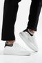 Daily Sneakers Men's Sports Shoes with Laces White - Black - 6