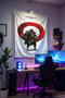 God of War Kratos – Anime Movie Character Themed Quality Fabric, Room Decor Tapestry Wall Rug - 2