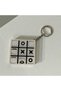 Set of 2 Moving Xox Game Keychain - Lover and Friend Combination Tic Tac Toe Keychain - 5