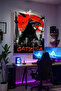 Catzilla – Anime Movie Character Themed Quality Fabric, Room Decor Tapestry Wall Rug Pieces - 2