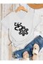 Women's Graphic Printed V-Neck Sleeves Regular Fit T-Shirt