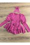 Girls' Shorts Lined Ruffled Skirt Stylish Blouse Buckle Gift Holiday Stylish Set One Size up - 3