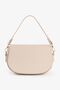 101 Cream Women's Bag with Shoulder Bag Zippers and Lined Internal Compartments - 7