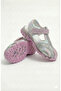 Girl's Closed Toe Sandals Velcro Glittery Summer Casual Orthopedic Non-Slip Sole Safe Design - 7