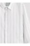 Long Sleeve Striped Boys' Shirt (S6) - 6