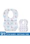 Disposable Bibs Pack of 5 - Elephant - 2