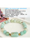 Amazonite Natural Stone Bracelet, Throat Chakra Stone, Stress Reducer, Communication and Emotion Balancer
