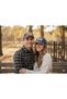 2-Piece Mother and Father Combination Family Hat-Vintage Vintage Unisex Dad / Mom Written Cotton Hat - 3