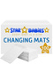 مفارش تغيير الحفاضات البيضاء للاستخدام مرة واحدة - عبوة من 100 قطعة
