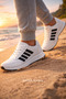 Unisex Lace-Up Daily Breathable Comfortable Voltex Lightweight Sneakers Walking Casual Sneakers - 4