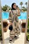 Women's Colorful Patterned Long Modest Summer Dress