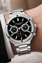 Silver Color Steel Strap Men's Wristwatch 3Atm Bracelet Sdlc029 - 4