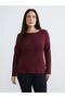 Plus Size Boat Neck Women's T-Shirt 2-Pack - 3