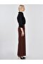 Basic Comfortable Cut Pants Chocolate - 5