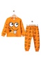 Eye Printed Cotton in 1 Quality Girls/Boys Double Set (Pijama Set) - 3