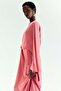 Twist-detail satin dress - 3