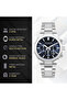 Men's Multi Function Blue Dial Watch - LC08218.390 - 8