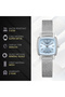Women's Analog LIGHT BLUE Dial Watch - LC08280.300 - 8