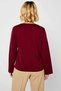 Women's Blouse Relaxed Fit Boat Neck Long Spanish Sleeve E Stretchy Sandy Knitted Fabric Plain Pattern Elegant - 6