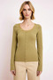 Women's Blouse Fitted Cropped Pool Collar Long Sleeve Corded Fabric Knitted Ribbed Knit Woven Lace Detailed Unlined - 5
