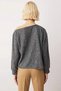 Women's Knitted Blouse Relaxed Fit Asymmetric Collar Drop Shoulder Long Sleeve Soft Plain Fabric Regular Cut - 6