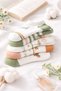 5 Pairs of Floral Women's Bootie Socks, Cotton Pieces, Comfortable and Anti-Sweat - 5