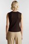 Women's Knitted Vest Crew Neck Sleeveless Accessory Buttoned Fitted Fit Plain Pattern Regular Length - 6