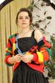 Women's Colorful Hand Knitted Harry Styles Short Cardigan - 4