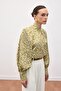 Patterned Blouse - Green