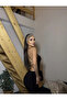 فستان أسود بتصميم مكشوف الظهر ميني - 6