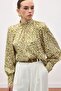 Patterned Blouse - Green - 5