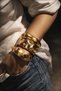 Adelaida Triple Steel Bracelet Set