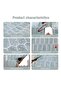 30Cm×30Cm Sage Epoxy 1 Piece 3D Adhesive Wall Panel Paper Sticker Kitchen Bathroom Living Room Office - 2