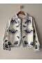 Embroidered Design Gabardine Jacket