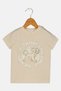Toddlers Boy The Lion King Graphic Print Short Sleeve T-Shirt, Light Beige - 3
