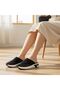 Women's Sports Slippers with Stone Mesh - 5