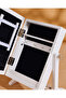 White Jewellery Cabinet With Light-Up Mirror - 6