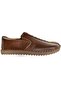 Jf-4622 Men's Genuine Nubuck Leather Hand Saddle Stitched Casual Laceless Shoes - 5